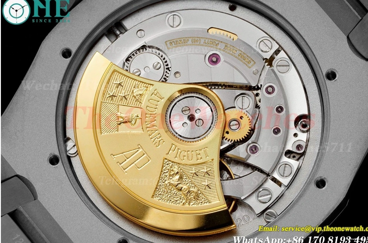 Royal IPF 37mm Super Dia Dial SS SS Clone SA3120 Oak White 15451 0122